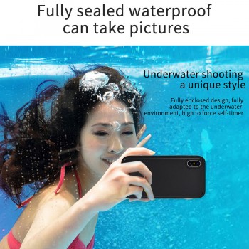 IP68 Real Waterproof Phone Case For iPhone X 8 7 Plus 6 6S Plus Full Protection Cover Under Water Case For iPhone 5 5S XR XS Max