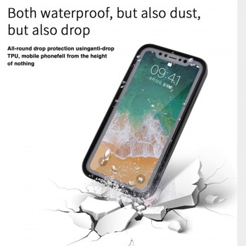 IP68 Real Waterproof Phone Case For iPhone X 8 7 Plus 6 6S Plus Full Protection Cover Under Water Case For iPhone 5 5S XR XS Max