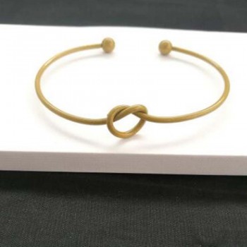 1PCS/SET Vintage Cuff Bracelet Bangles for Women Brief silver plated Open Arrow Knotted Charms Bracelet Jewelry Valentines Gift