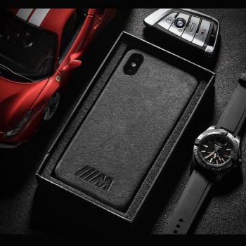 Motorsport AMG Gran Turismo GTR Turn fur cover case for iphone 6 6S plus 7 plus 8 plus X XR XS MAX Luxury car phone leather case