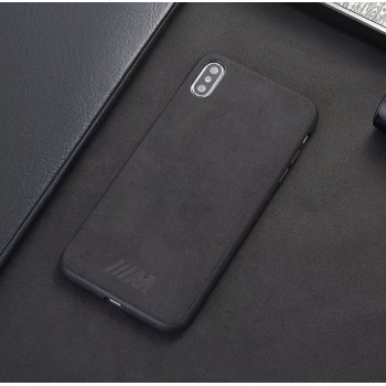 Motorsport AMG Gran Turismo GTR Turn fur cover case for iphone 6 6S plus 7 plus 8 plus X XR XS MAX Luxury car phone leather case