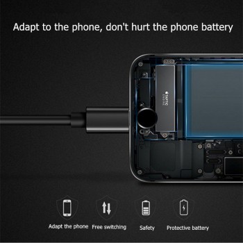 EMIUP USB Mobile Phone Car Charger For IPhone X 7 XS Max Car-Charger Micro USB Type C Charge For Samsung Xiaomi Huawei 3 in 1
