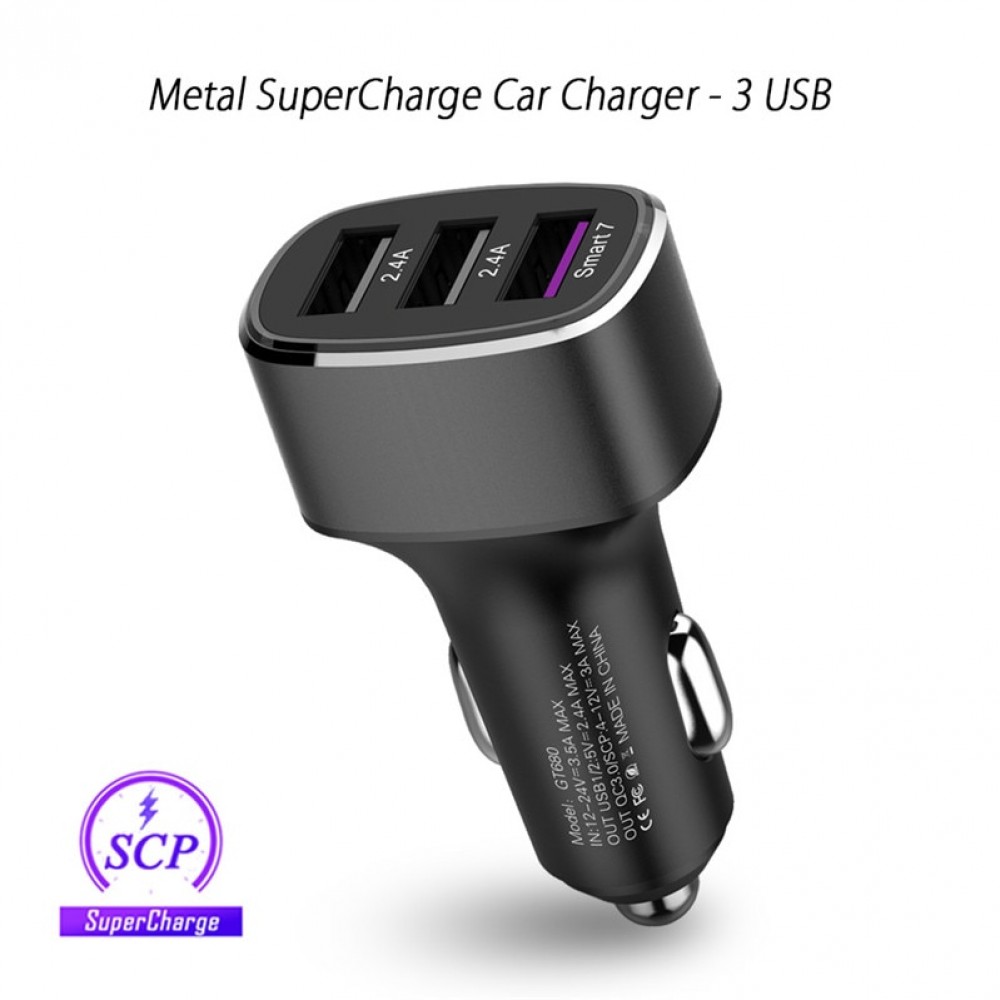 Car Charger for huawei SuperCharge Dual USB Quick Charger Adapter huawei P20 pro Mate 9 10 Pro P10 Plus Honor V9 v10 10 note 10