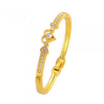 ZOSHI Luxury Rose Golden Plated Chain Bracelet for Women Ladies AAA Cubic Zircon Crystal Jewelry Wholesale Bracelets Bangles