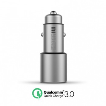 Original Xiaomi Mi Dual USB Car Charger 5V/3A 9V/2A 12V/1.5A Metal Universal Quick Charger QC 3.0 for iPhone Samsung LG Huawei