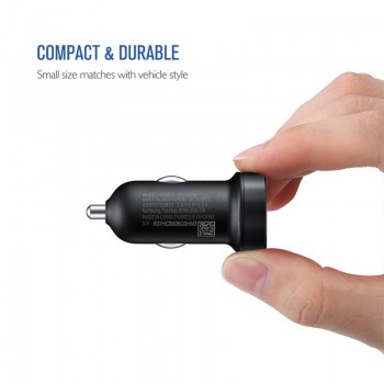Samsung Galaxy Note9 S9 S8 plus Fast Car Charger 18W 9V2A Original Micro USB Cable 2 in 1 USB Type C Cable Note8 S7 S9plus Note8
