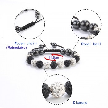 8mm Big Beads 7 Chakra Bracelet Yoga Bracelet Healing Balance Supernatural Lava Reiki Stones Beads Bracelet Women Jewelry 2018