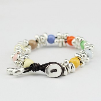 Anslow New Design Korean Sweet Candy Style Fashion Jewelry Friendship Couple Female Lady Bracelets Christmas Gift FLOW0700LB