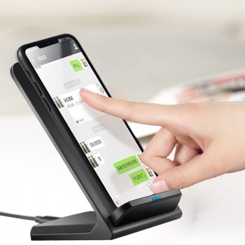 Qi Wireless Charger Stand Holder for Huawei Mate 20 Pro Mobile phone 10W Wireless Fast Charging for iPhone X Xs Samsung S8 S9