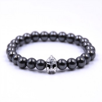 Buddha Bracelet Men Bracelets For Women Pulseira Masculina Mens Jewelry Dragon Bileklik Pulseira 8mm Stone Beads Elastic Braslet