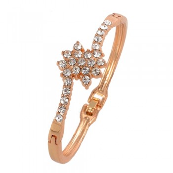 ZOHI Free shipping Fashion Golden Plated Bracelets For Womens/Girls Wholesale Austrian Crystal Bracelets Bangles Gift Jewelry