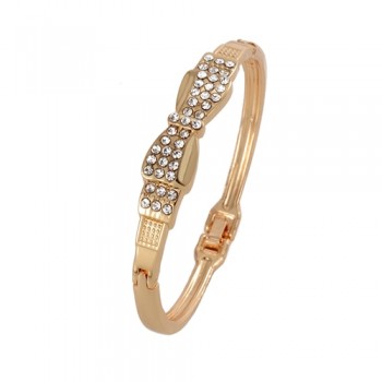 ZOHI Free shipping Fashion Golden Plated Bracelets For Womens/Girls Wholesale Austrian Crystal Bracelets Bangles Gift Jewelry