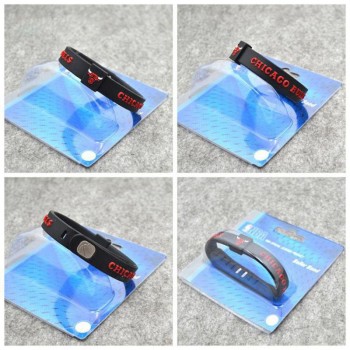 2018 Wholesale Favorite Basketball Team Sports Wristbands Silicone Fitness Size Can Adjustable Wristband Energy Bracelets