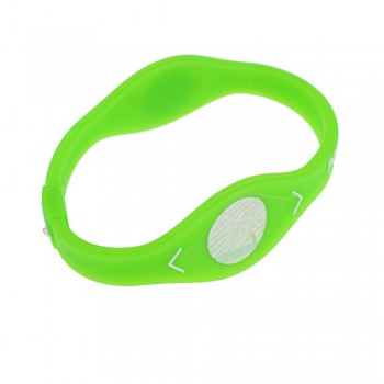 2pcs/set Charm Designer Power Energy Bracelet Bangles For Women Men Sport Wristbands Balance Ion Magnetic Therapy Silicone
