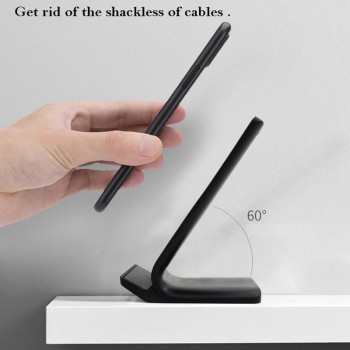Auswaur QI Wireless Charger for iPhone 8 10 X Charger Wireless Qi for Samsung Note 8 Phone Fast Charging Pad Dock Station