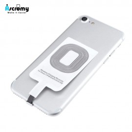 Ascromy Qi Wireless Charger Smart Charging Adapter Receptor Receiver For iPhone 7 6 6S Plus 5 5S SE 5SE 5C Inductive Accessories