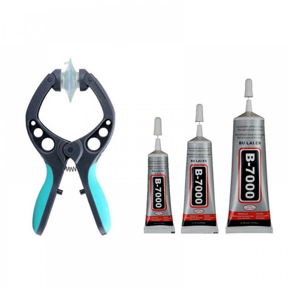 LCD Screen Opening Pliers Suction Cup Mobile Phone Repair Tools B7000 Repair Tool Set for IPhone Letv  Xiaomi  Huawei