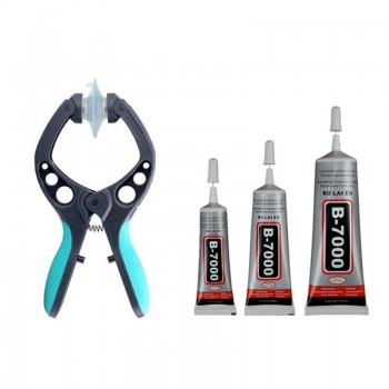 LCD Screen Opening Pliers Suction Cup Mobile Phone Repair Tools B7000 Repair Tool Set for IPhone Letv  Xiaomi  Huawei