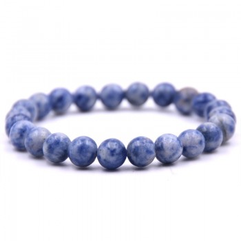 Natural Stone 8mm Beads Bracelets High Quality Tiger Eye Buddha Lava Round Beads Elasticity Rope Bracelets for women amp; men jewel