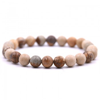 Natural Stone 8mm Beads Bracelets High Quality Tiger Eye Buddha Lava Round Beads Elasticity Rope Bracelets for women amp; men jewel