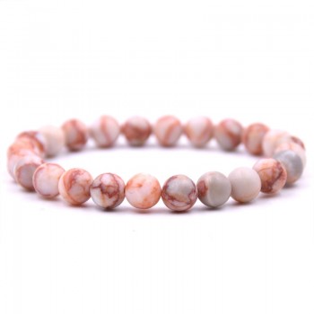 Natural Stone 8mm Beads Bracelets High Quality Tiger Eye Buddha Lava Round Beads Elasticity Rope Bracelets for women amp; men jewel