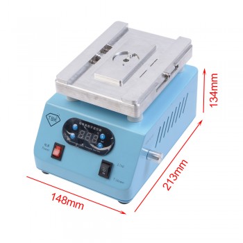 TBK-238 Back Cover Separator Machine for iPhone 8/8 Plus/X/XS 220V EU Plug With Microcomputer Digital Thermostat For DHL Free