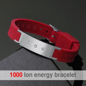 LITTLE FROG High Quality 4 in1 Energy Power Wristbands Silicone Fitness Size Can Adjustable Wristband Banlance Bracelets Bangles