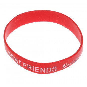 YYW Unisex Turret Games Silicone Heart Jesus Best Friend Star Bracelets Bangles Rubber Flexible Friendship Wristband Bracelets