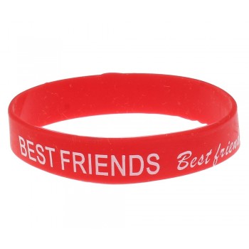 YYW Unisex Turret Games Silicone Heart Jesus Best Friend Star Bracelets Bangles Rubber Flexible Friendship Wristband Bracelets