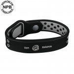 Noproblem bio health benifits ion balance power therapy silicone sports choker tourmaline germanium wristband bracelet