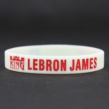 Mens Silicone Basketball Bracelets Lebron James Sport Energy Balance Wristband Power Bangle