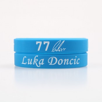 1PC Luka Doncic silicone bracelet 77 Mavericks basketball player silicone wristband adult kids sizes sport jewery rookie season