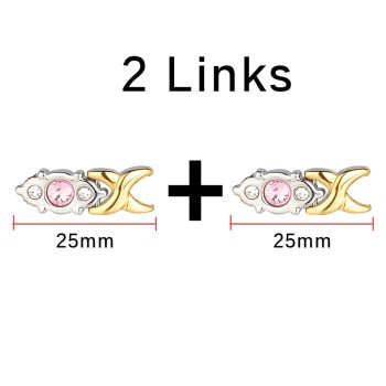 LITTLE FROG Drop-Ship Crystal Gem Bracelet Magnetic Health 4 IN 1 Bio Elements Energy Bracelets Fashion Jewelry for Women Lady