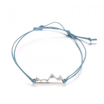 3 Pcs/ Set Punk Hollow Mountain Compass Beads Multilayer Weave Bracelet Set Women Creative Fashion Clothing Accessories