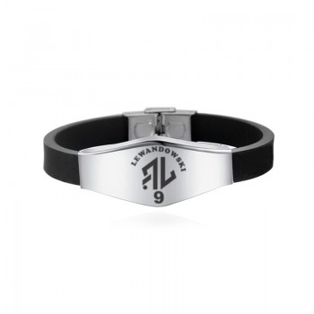 Canuomen Football Star Bracelets Famous Soccer Player Beckham Messi Stainless Steel Adjustable ID Bracelets Man Boy Bracelet