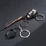 PUBG Keychain Battle Grounds Keychain Helmet Pan 98K Gun Alloy Keyring Jewelry FPS Game Fans Gift llaveros mujer brelok