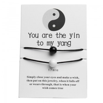 IF YOU Forever Love Friendship Charm Bracelets For Woman Lovers Men Wish Rope Red String Couple Bracelet Best friend Jewelry