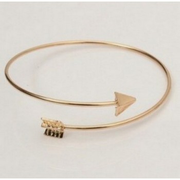 Gothic Punk Women Ladies Arrow Bangle Cuff Bracelets Jewelry Open Adjustable Arrow Bracelet Bangles Pulseiras Bijoux Punk