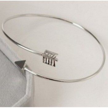 Gothic Punk Women Ladies Arrow Bangle Cuff Bracelets Jewelry Open Adjustable Arrow Bracelet Bangles Pulseiras Bijoux Punk