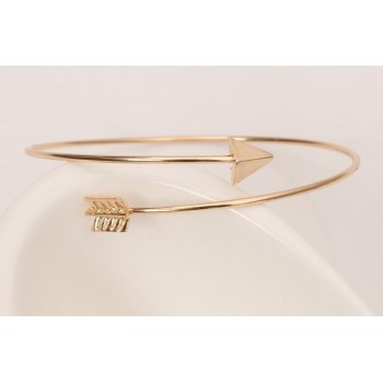 Gothic Punk Women Ladies Arrow Bangle Cuff Bracelets Jewelry Open Adjustable Arrow Bracelet Bangles Pulseiras Bijoux Punk