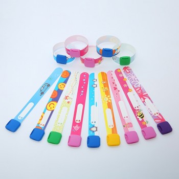 Qi Qi Wu Children SOS ID Wristband Reuseable Identity Wrist Band Kids Child Trips Bracelet Excursions Baby Silicone Wristbands