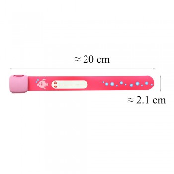 Qi Qi Wu Children SOS ID Wristband Reuseable Identity Wrist Band Kids Child Trips Bracelet Excursions Baby Silicone Wristbands