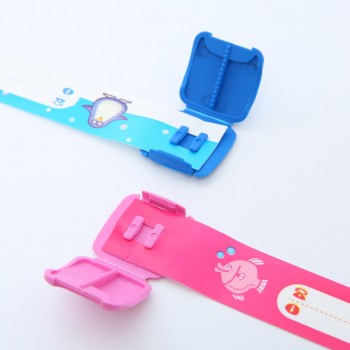 Qi Qi Wu Children SOS ID Wristband Reuseable Identity Wrist Band Kids Child Trips Bracelet Excursions Baby Silicone Wristbands