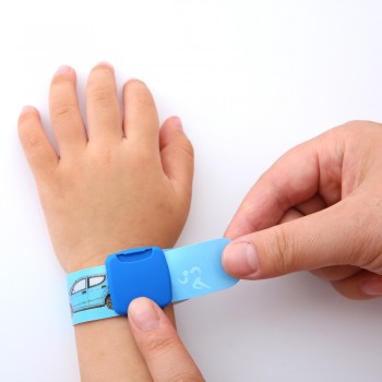 Qi Qi Wu Children SOS ID Wristband Reuseable Identity Wrist Band Kids Child Trips Bracelet Excursions Baby Silicone Wristbands