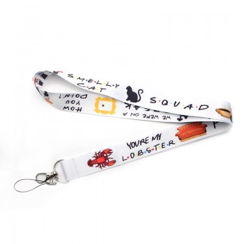 P3086 Dongmanli Friends TV Show Lanyard Badge ID Lanyards/ Mobile Phone Rope/ Key Lanyard Neck Straps Accessories