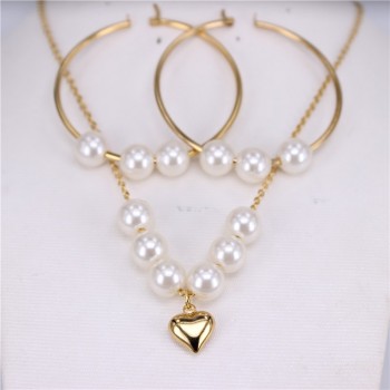MGUB New stainless steel beads (earrings necklace) manual suit 4 options Earrings free choice 30mm-70mm Free shipping