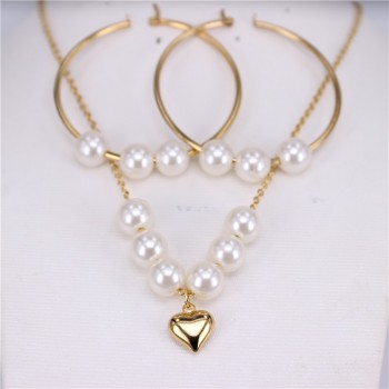 MGUB New stainless steel beads (earrings necklace) manual suit 4 options Earrings free choice 30mm-70mm Free shipping