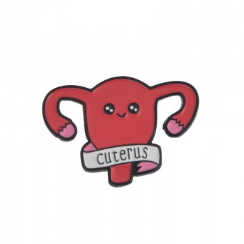 Feminism Liberalism Hurray ! Womens Feminist Motivational Female Red Rose Girl Power Uterus I Do What I Want Enamel Brooch Pin