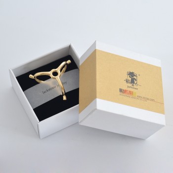 Jackstraw plating multi-purpose high-grade chain scarves buckle  bit mouth belt buckle three round vacuum ion brooch jewelry