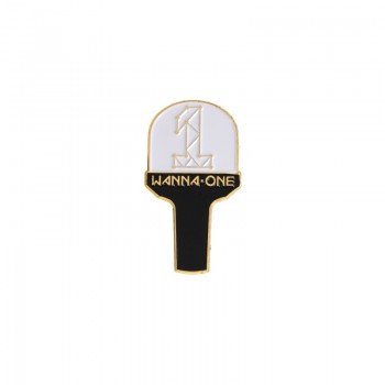 Kpop Fandom Metal Badge Pin Bangtan Army Blackpink EXO GOT7 SEVENTEEN TWICE WANNA ONE Lightstick and Logo Design Pin back
